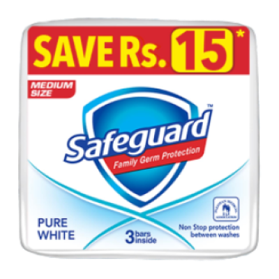 Safeguard Soap White 168g (pack of 3)-img