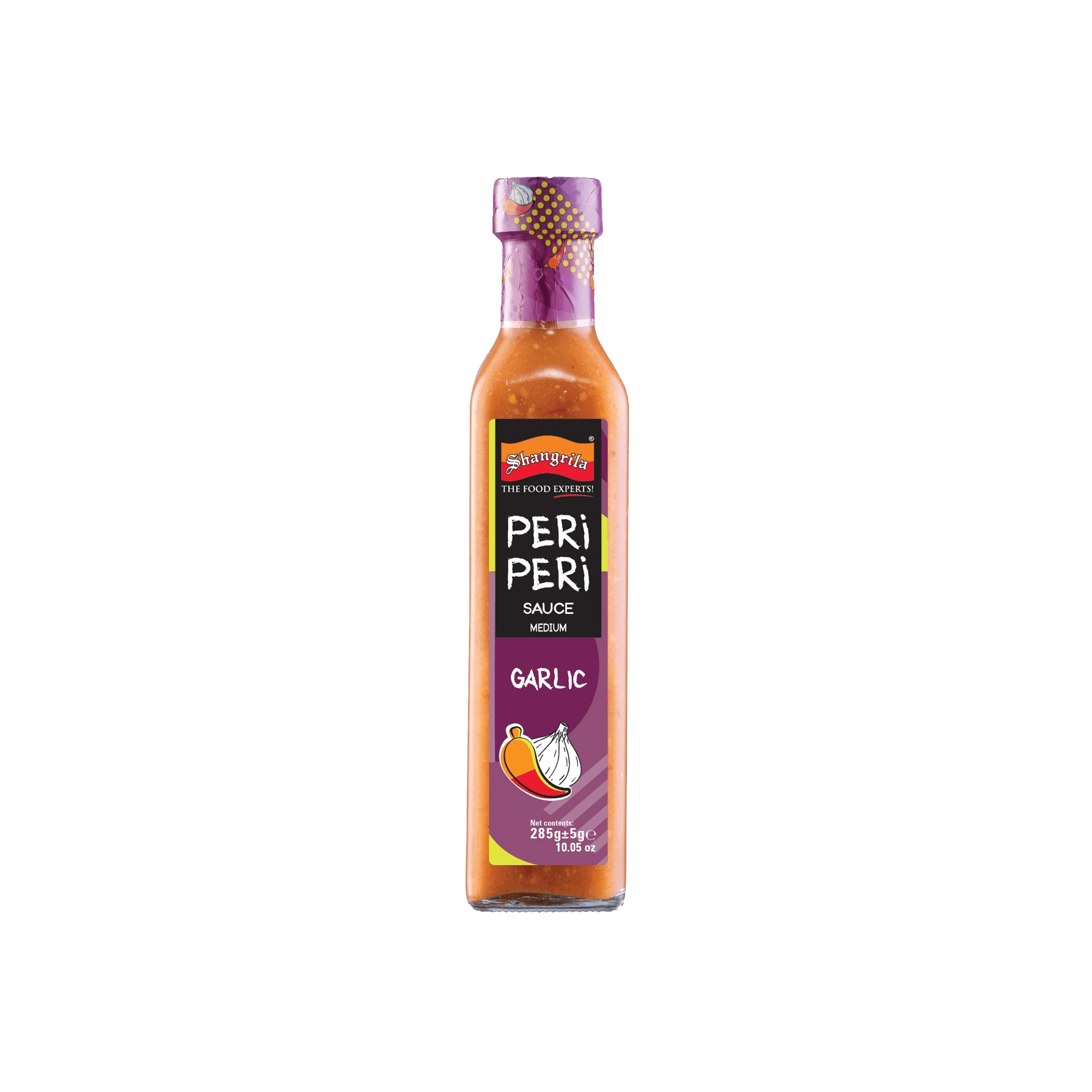 Shangrila Peri Peri Sauce Garlic Bottle 145ml-img