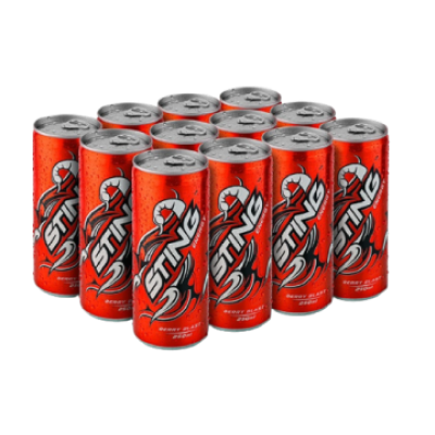 Sting Red Berry 250ml Can x12-img
