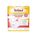 Sofped Adult Diapers Size Small (10 Pieces)-img