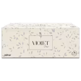 Violet Pop-Up Tissue Box - Classic 150 Sheets - 2 Ply-img