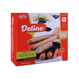 K&N's Jumbo Frankfurter Sausages Jalapeno Peppers & Cheese 740g (10 Pieces)-img