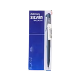 Mercury Silver Ball Point Pen Red (10Pcs)-img