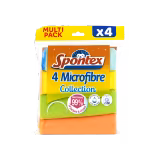 Spontex Microfiber Cloth (Pack of 4)-img