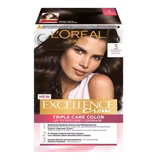 L'Oreal Excellence Dark Brown Hair Color 3-img