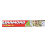 Diamond Cling Plastic Wrap Roll Pack 100foot(ft)-img
