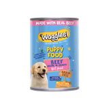 Waggles Puppy Food Beef in Gravy 400g-img