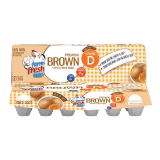 Farm Fresh Brown Eggs (12 Eggs)-img