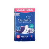 Butterfly Breathables Maxi Thick Long Value Pack (18 pcs)-img