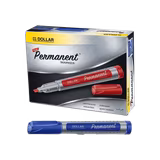 Dollar Permanent Marker Blue Pack (12 pcs)-img