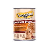 Waggles Dog Food Beef & Pumpkin Gourmet Stew 400g-img