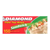 Diamond Bags Sandwich Fold Top Pack 150Units-img