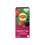 Lipton Green Tea Bags Mixed Berries Pack (25 pcs)-img