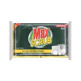 Max Scrub Scouring Pad with Sponge Medium Saver Pack (Pack of 2)-img