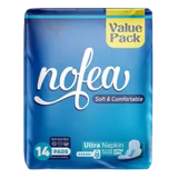 Nofea Ultra Thin Extra Long Pads Value Pack (14 Pieces)-img