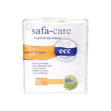 Safa Care Adult Diapers Size Medium (10 Pieces)-img