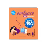 Embrace Essential Maxi Extra Long Pads - Trio Pack (26 pieces)-img