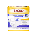 Sofped Adult Diapers Size Extra Large (10 Pieces)-img