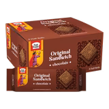 Peek Freans Chocolate Sandwich Biscuits Rs. 40 Box (8 Packs)-img