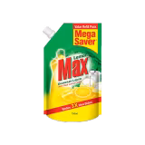Lemon Max Dishwash Liquid Lemon Pouch 750ml-img