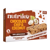 Nutrilov Chocolate Chip & Coconut Granola Bar Rs. 200 (6 Pieces)-img