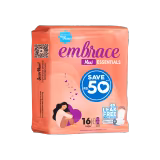 Embrace Essential Maxi Extra Long Pads - Value Pack (16 pieces)-img