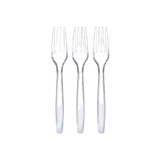 Disposable Forks Clear (Pack of 25)-img