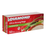 Diamond Bags Zipper Sandwich Pack 50Units-img