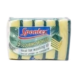Spontex Scouring Sponge (pack of 5)-img