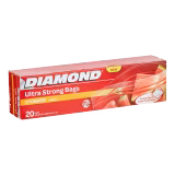 Diamond Bags Zipper Storage Large Pack 20Units-img