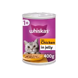 Whiskas Cat Food Can Chicken in Jelly 400g-img