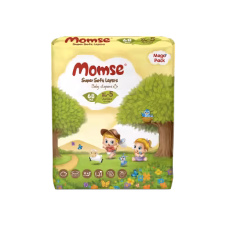 Momse Diapers Size 5 Mega Pack (68 Pieces)-img