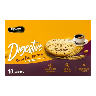 Bisconni Digestive Sugar Free Biscuit Rs. 30 Box (10 Packs)-img