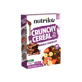 Nutrilov Crunchy Cereal Double Chocolate Box 300g-img
