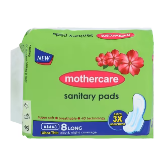 Mothercare Ultra Thin Sanitary Pads Large (8 Pieces)-img