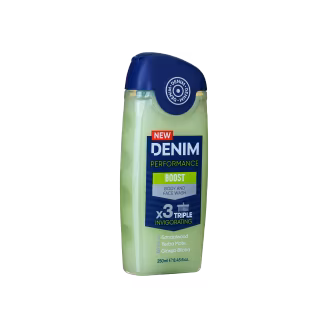Denim Body & Face Wash Boost Bottle 250ml-img