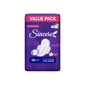 Sincere Ultra Thin Value Pads (14 Pieces)-img
