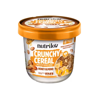 Nutrilov Crunchy Cereal Honey Almond Cup 70g-img