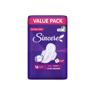 Sincere Ultra Thin Value Pads (16 Pieces)-img