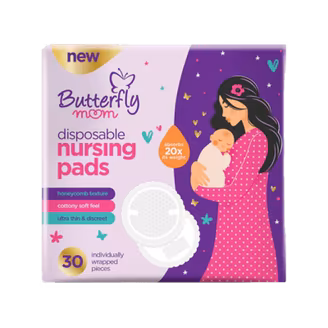 Butterfly Nursing Pads (30 Pcs)-img