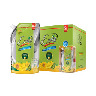 Eva Cooking Oil Standup 1L Carton (5 Pieces)-img