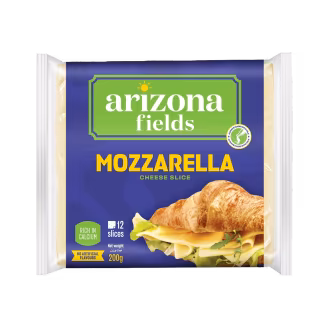 Arizona Fields Cheese Slices Mozzarella 200g-img