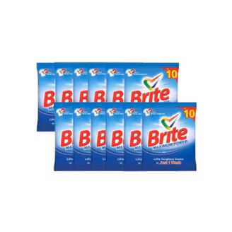 Brite Max Washing Powder 21g Sachet x 12-img