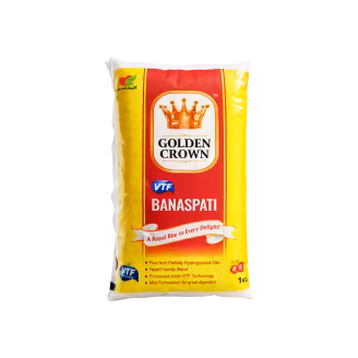 Golden Crown Banaspati Ghee Pouch 1kg