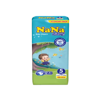 Nana Smarty Diapers Economy Pack Size 5 (36 Pieces)-img