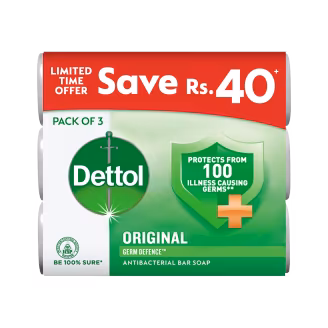 Dettol Soap Original Pack 160g x 3-img