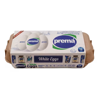 Prema White Eggs (12 Eggs)-img