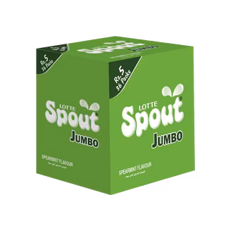 Lotte Spout Spearmint Rs. 5 Box (36 Packs)-img