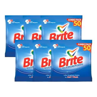 Brite Max Washing Powder 40g Sachet x 6-img