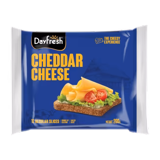 Dayfresh Cheddar Cheese Slice 200g-img